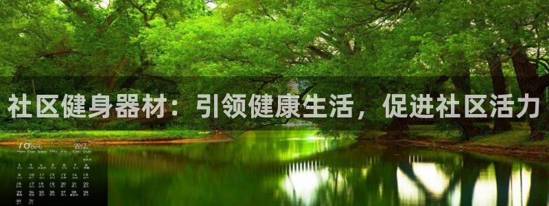 意昂平台体育：社区健身器材：引领健康生活，促进社区活