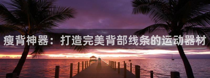 海南意昂体育3：瘦背神器：打造完美背部线条的运动器材