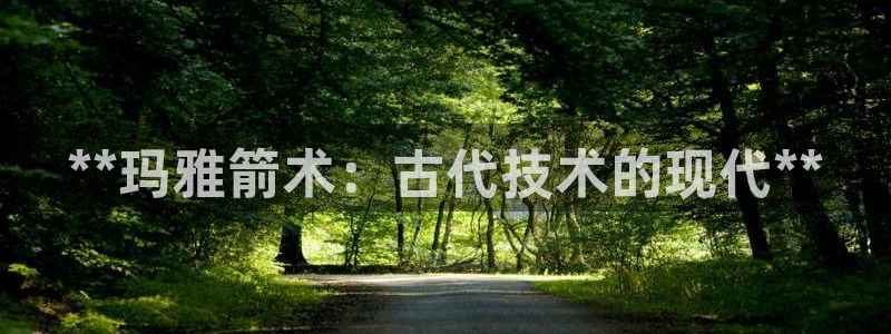 意昂体育3官方客服电话：**玛雅箭术：古代技术的现代