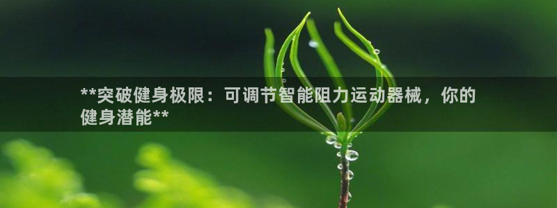 意昂体育3注册：**突破健身极限：可调节智能阻力运动