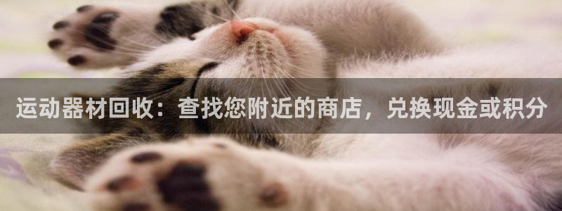 意昂3集团官网网址：运动器材回收：查找您附近的商店，