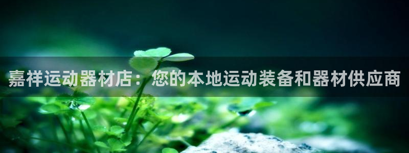 意昂3娱乐代理怎么样：嘉祥运动器材店：您的本地运动装