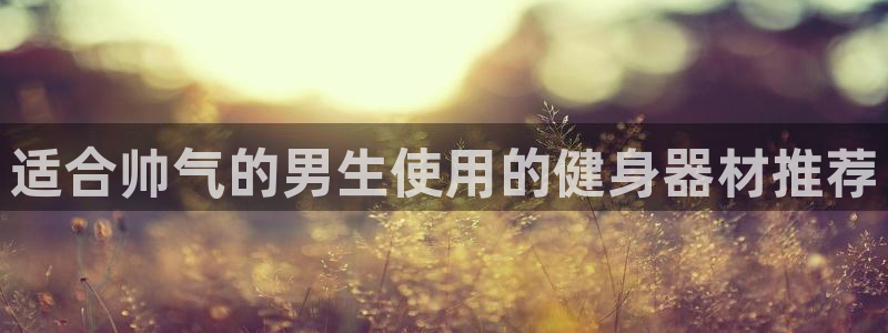 意昂体育3平台注册流程视频：适合帅气的男生使用的健身器材推荐