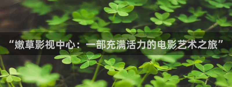 .真不卡影院：“嫩草影视中心：一部充满活力的电影艺术之旅”